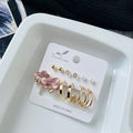 Lilac Flower Earrings Combo ( ₹17/- each Pair )
