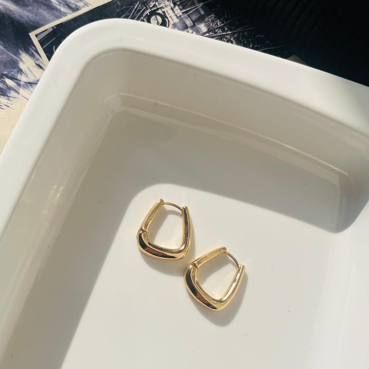 Lacy Medium Sized Hoops ~ Anti Tarnish