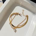Rosie Heart Bracelet