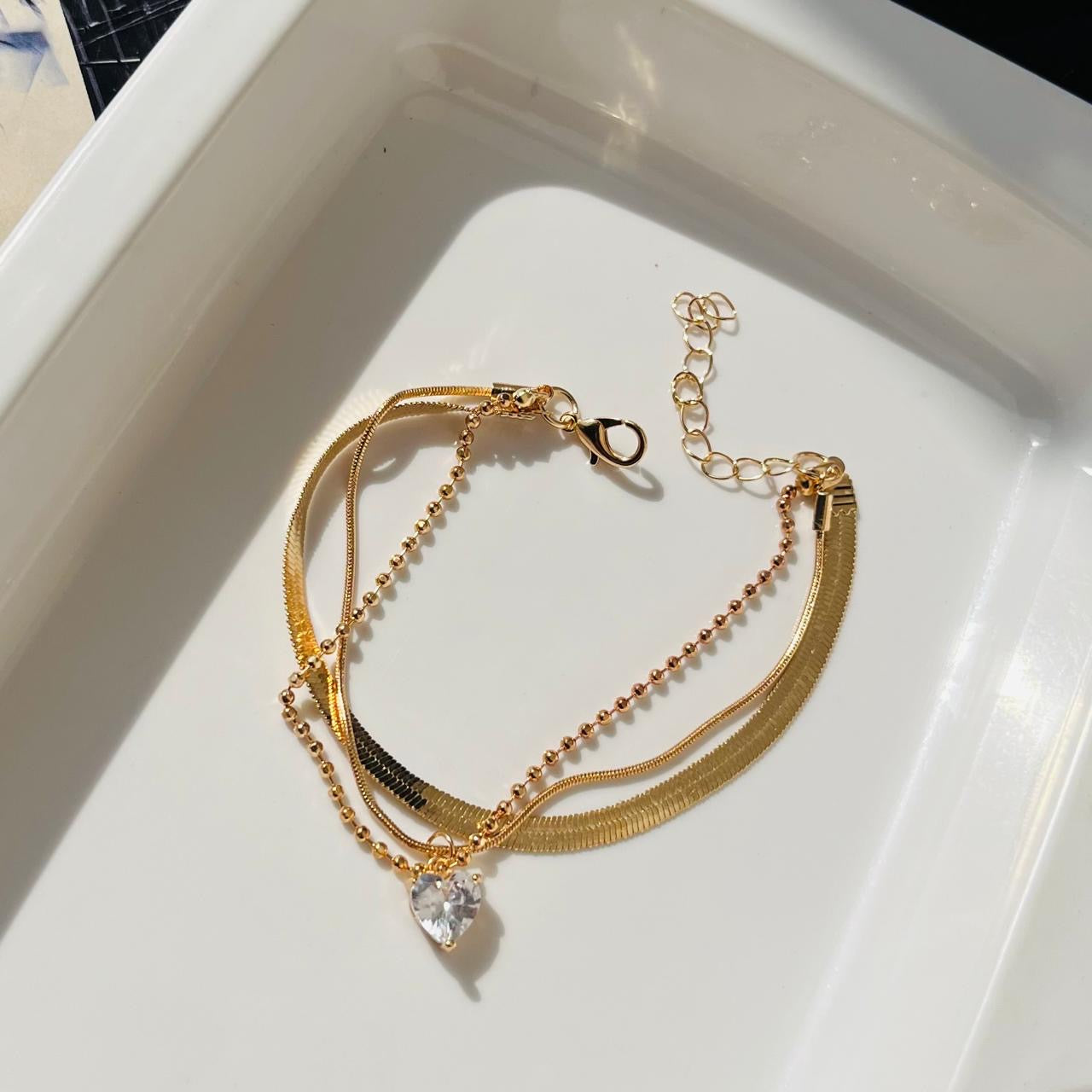 Rosie Heart Bracelet