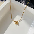 A Initial Diamond Necklace ~ Anti Tarnish