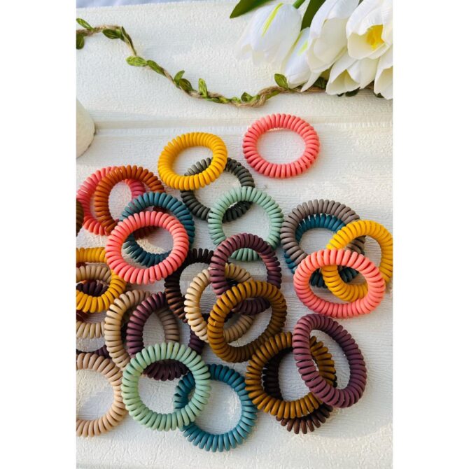 Matte Spiral Rubberband~ Premium