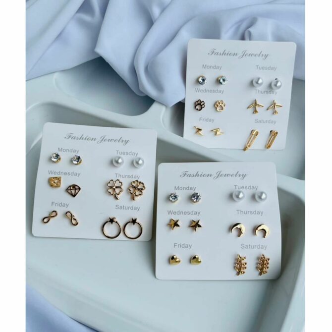 Everyday Studs/Earrings Combo