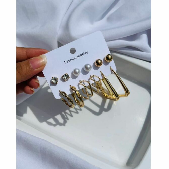 Elsie Earrings Combo (₹21 Per Pair)