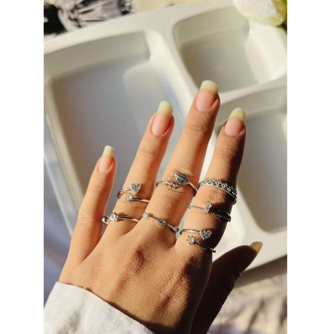 Sophia Silver Rings~ Adjustable