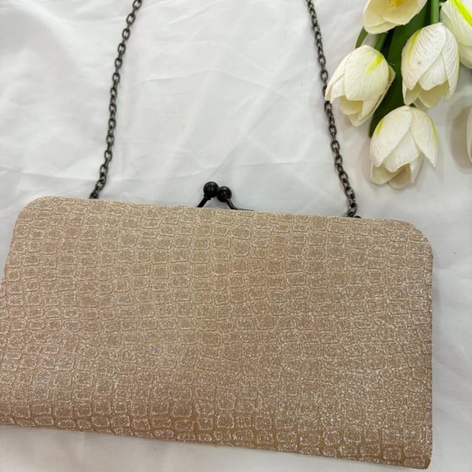 Golden Shimmer Clutch/Sling - Image 4