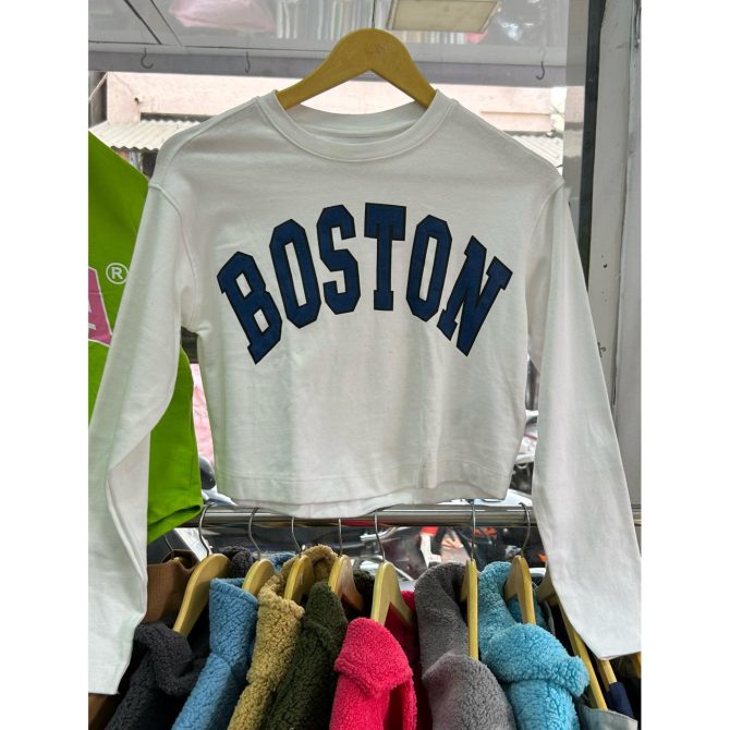 Boston Oversize Full Sleeves T- Shirt