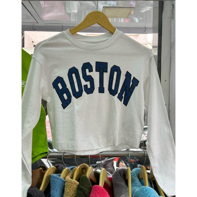 Boston Oversize Full Sleeves T- Shirt - Image 3