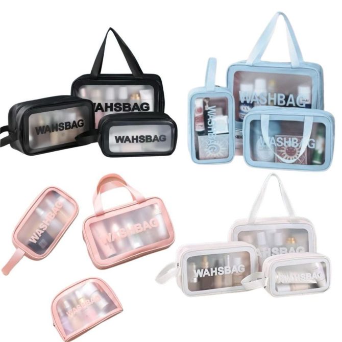 Washbag Vanity Bag~ Set of 3 - Image 2