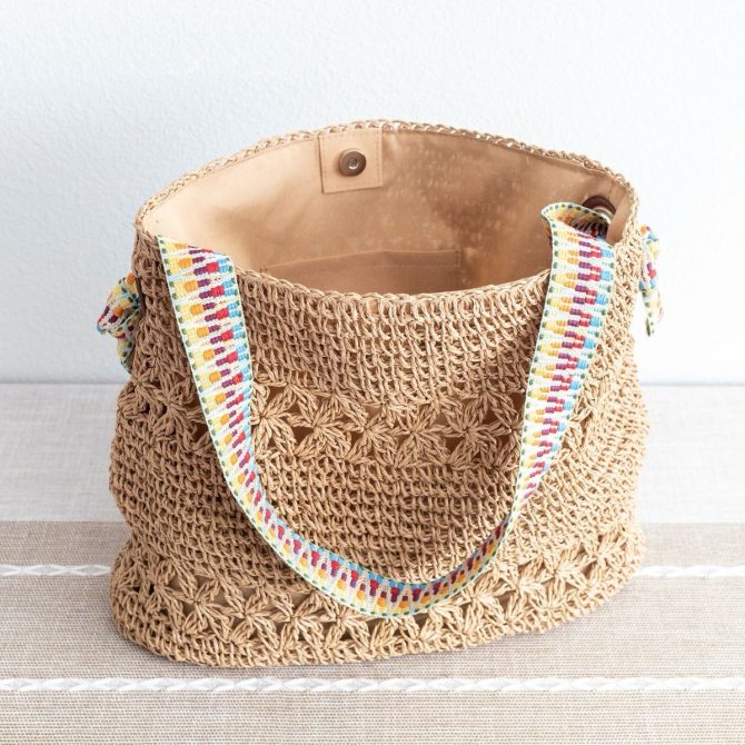 Tropical Bliss Broad Strap Tote - Image 6
