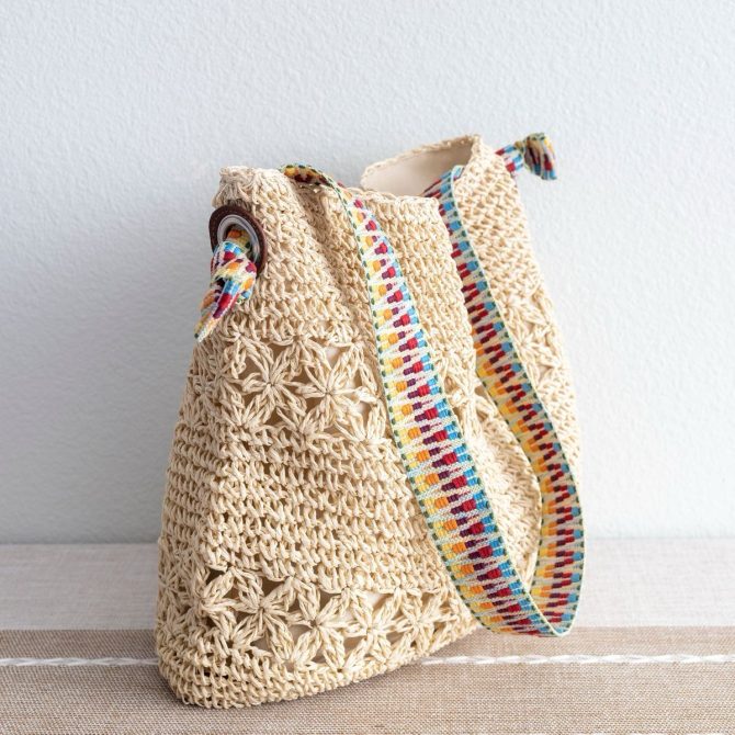Tropical Bliss Broad Strap Tote