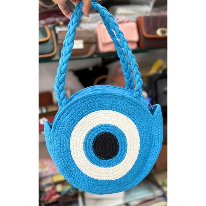 Evil Eye Braided Bag