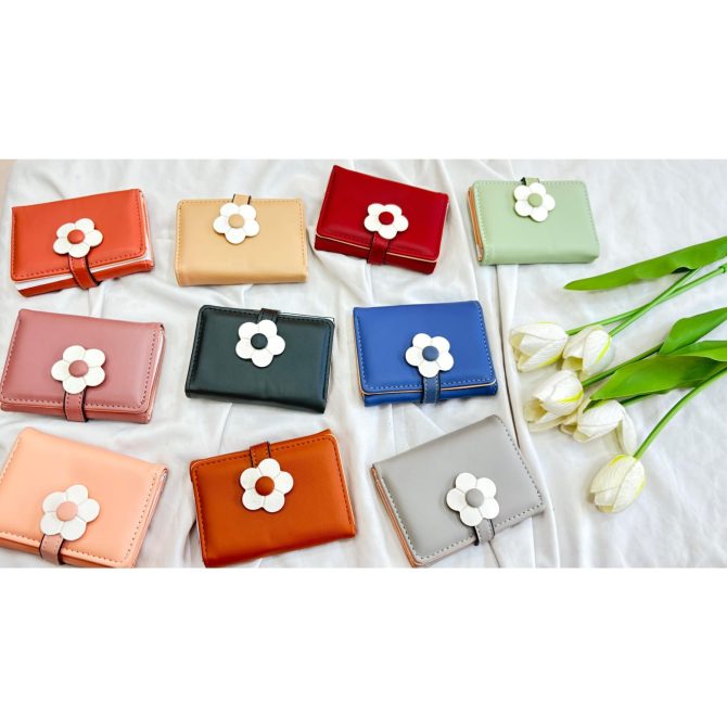 Floral Trifold Wallets