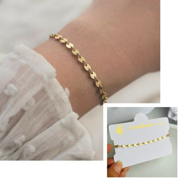 Golden Charms Bracelet