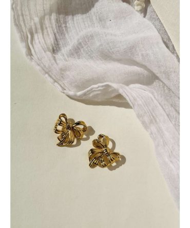 Audrey Bow Earrings