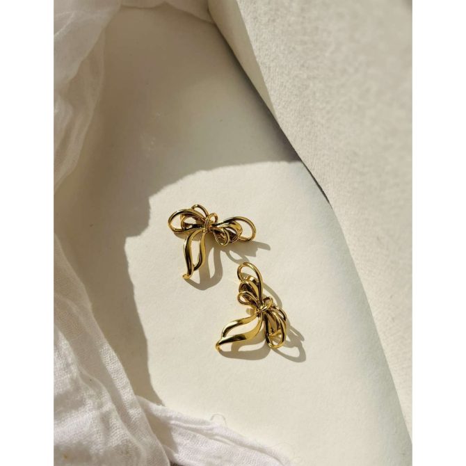 Lucy Bow Earrings