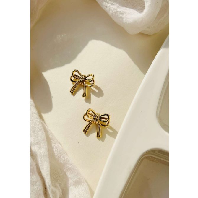 Lauren Bow Earrings