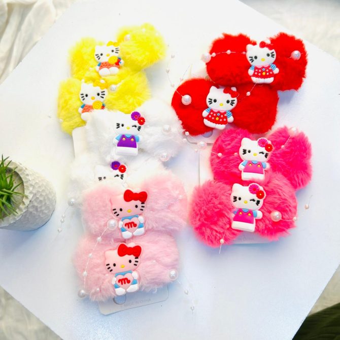 Kitty Fur Clips~ Pair - Image 2