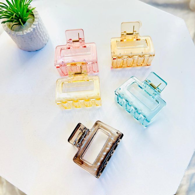 Square Acrylic Transparent Claws~ Medium - Image 4