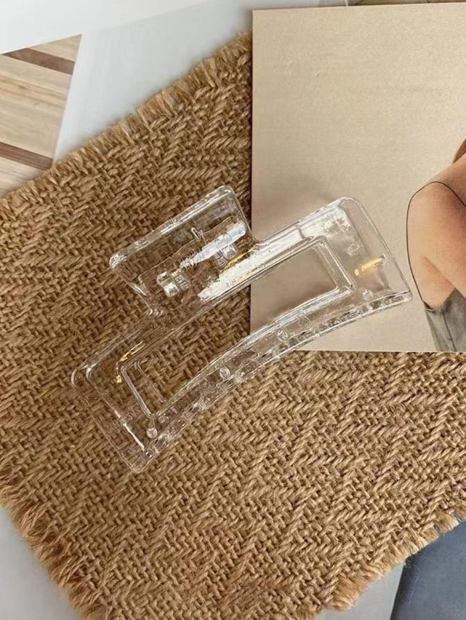 Rectangle Acrylic Transparent Claws~ Medium - Image 2