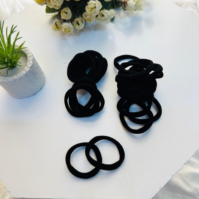 Basic Black Rubberband~ pack of 2 - Image 2