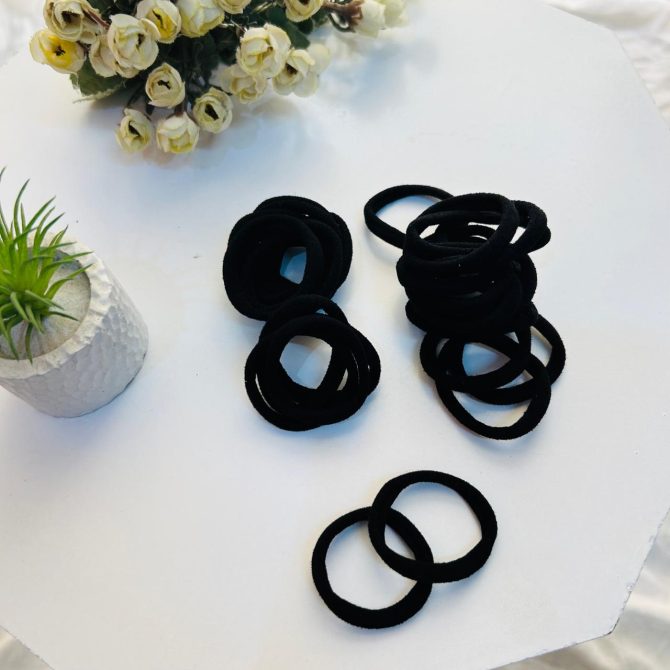 Basic Black Rubberband~ pack of 2 - Image 3