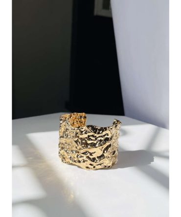 Glossy Textured Bangle