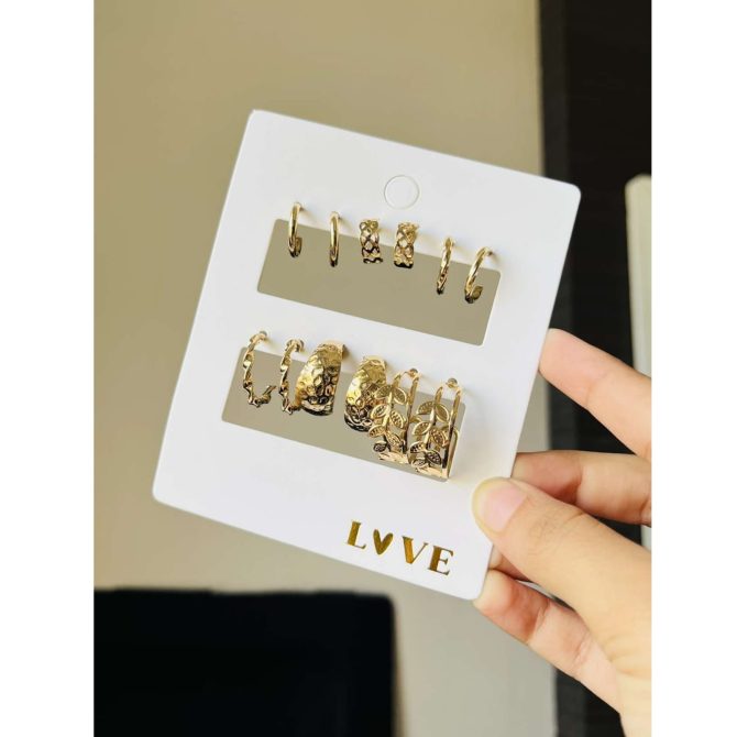 Eden Earrings Combo (₹17 Per Pair) - Image 2