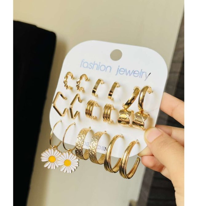 Serenity Earrings Combo (₹20 Per Pair) - Image 2