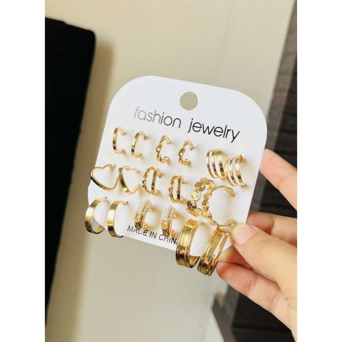 Evelyn Earrings Combo (₹20 Per Pair) - Image 2