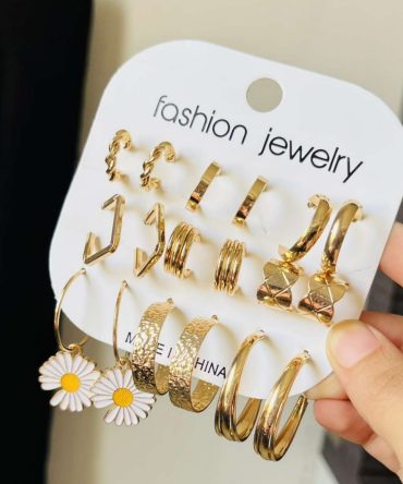 Serenity Earrings Combo (₹20 Per Pair)