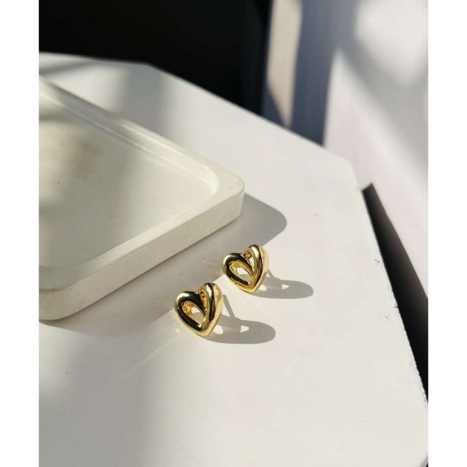 Lucy Heart Earrings