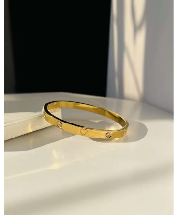 Heart Diamond Bracelet~ Anti Tarnish