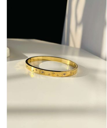 Minimalist Diamonds Bracelet~ Anti Tarnish