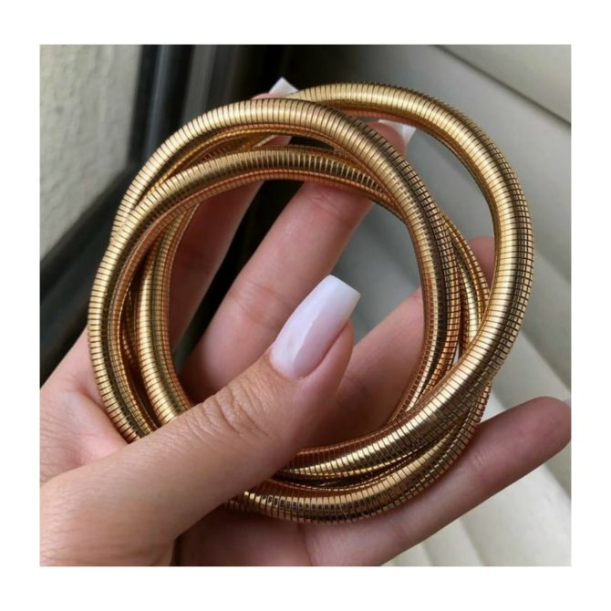 Multi Strands Spiral Bracelet - Image 2