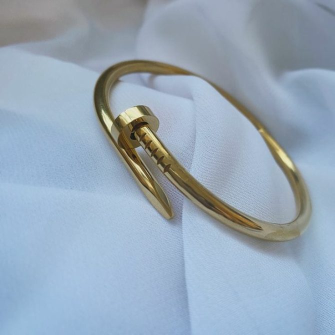 Nail Band Bracelet~ Anti Tarnish - Image 2