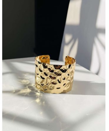 Glossy Textured Bangle