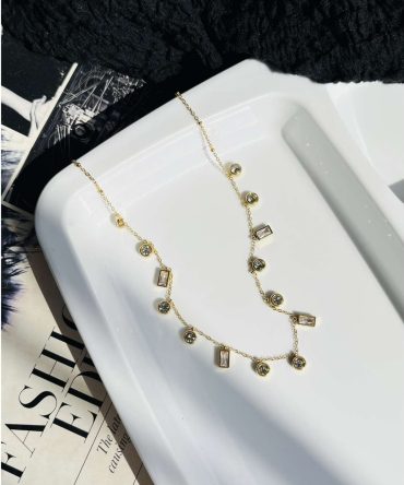 Divine Diamonds Necklace~ Anti Tarnish
