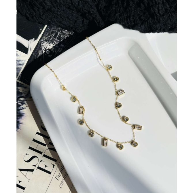 Divine Diamonds Necklace~ Anti Tarnish