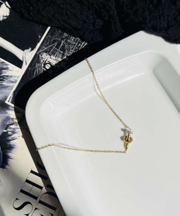 Nail Band Necklace~ Anti Tarnish