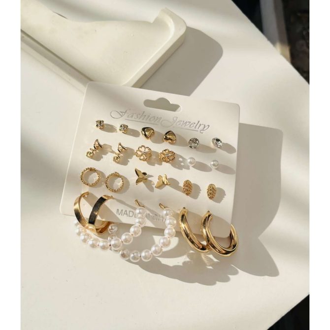 Layla Earrings Combo (₹10 Per Pair)