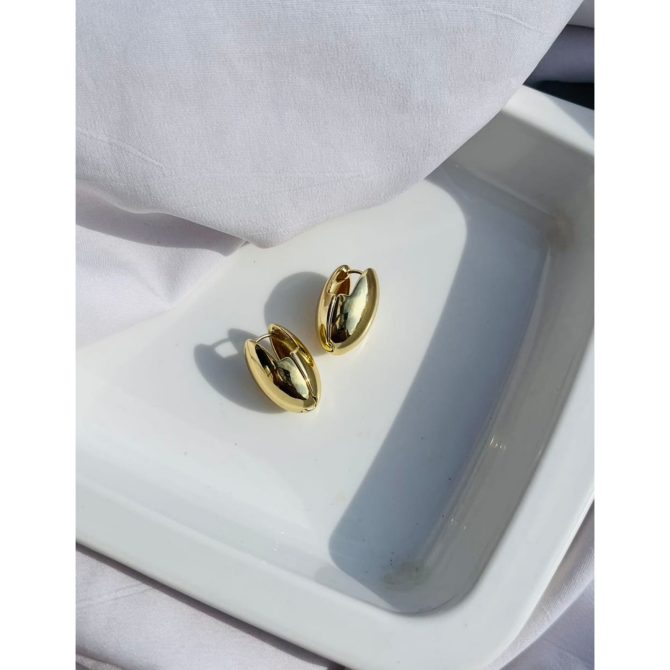Charlotte Golden Earrings