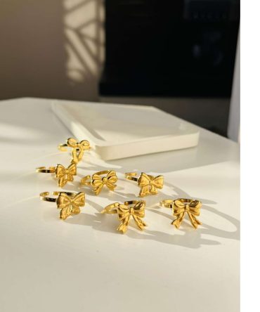 Cute Bow Rings~ Anti Tarnish