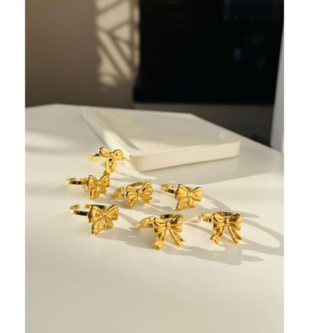 Cute Bow Rings~ Anti Tarnish