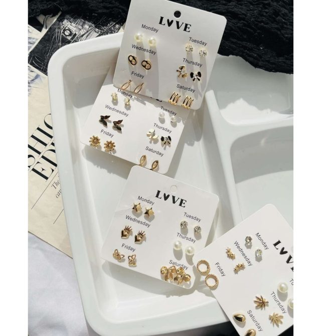 Everyday Studs Combo (₹11 Per Pair) - Image 2