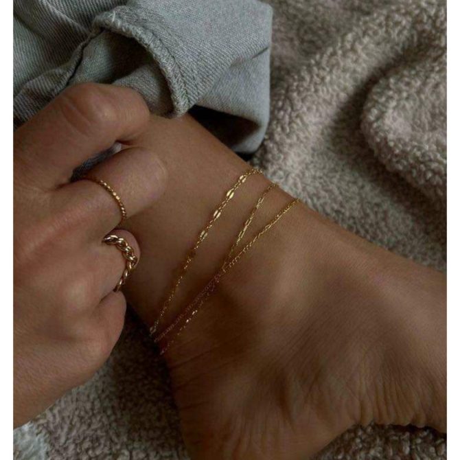 Two Layer Anklet