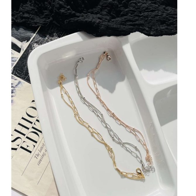 Sleek Chain Anklet