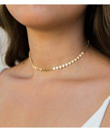 Coins Choker Chain