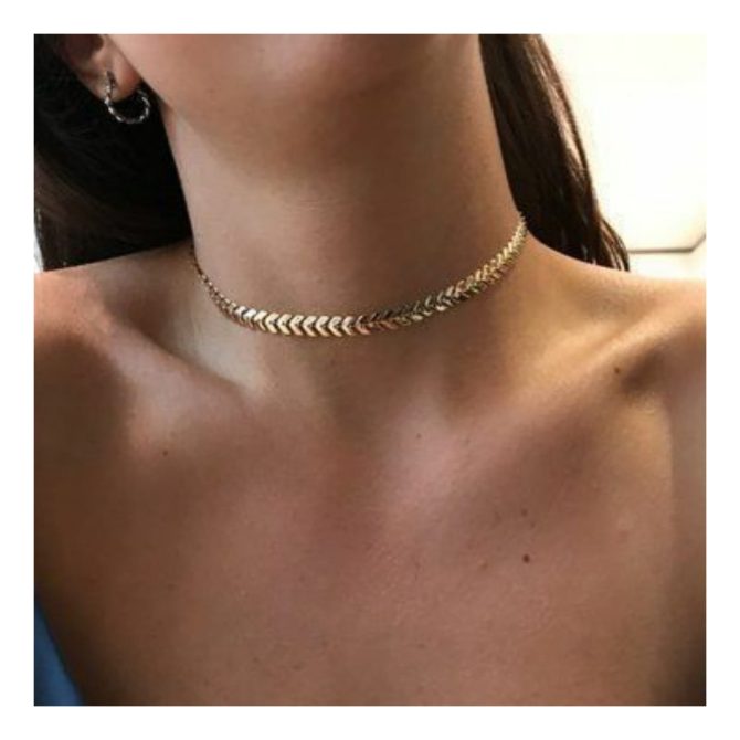 Rosegold Choker Necklace