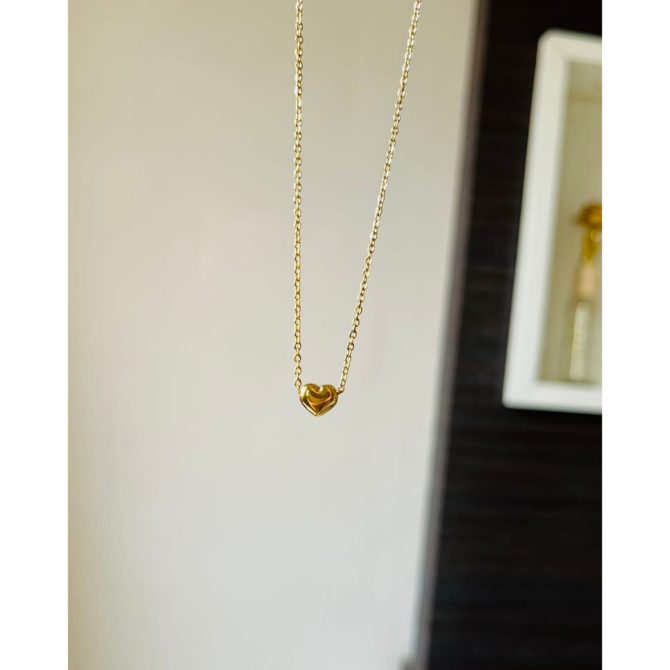 Minimalist Heart Necklace~ Anti Tarnish